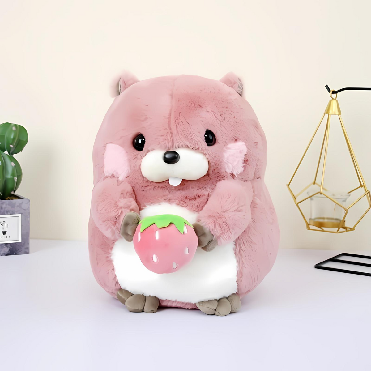 Eating Hamster Soft Toy - Tinyminymo