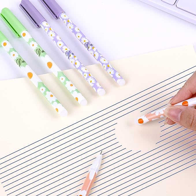 Erasable Flower Gel Pen Set - Tinyminymo