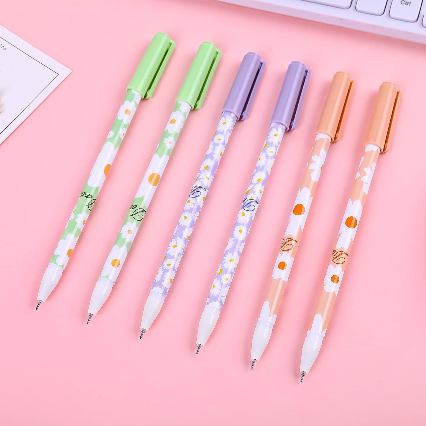Erasable Flower Gel Pen Set - Tinyminymo