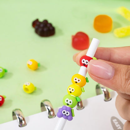 Colorful Fruit Charms in Fruit Pens - Tinyminymo