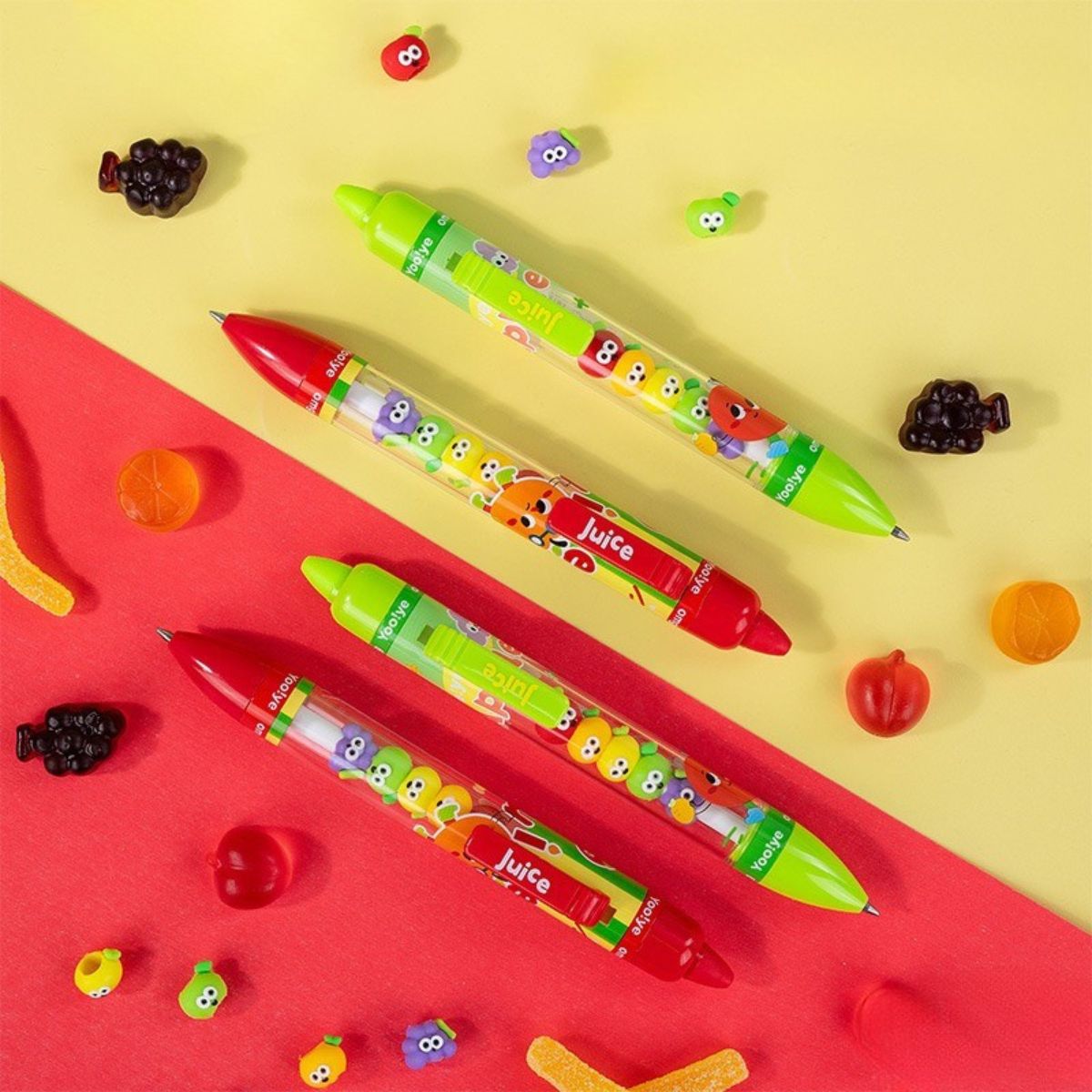 Fruit Erasable Gel Pens - Tinyminymo