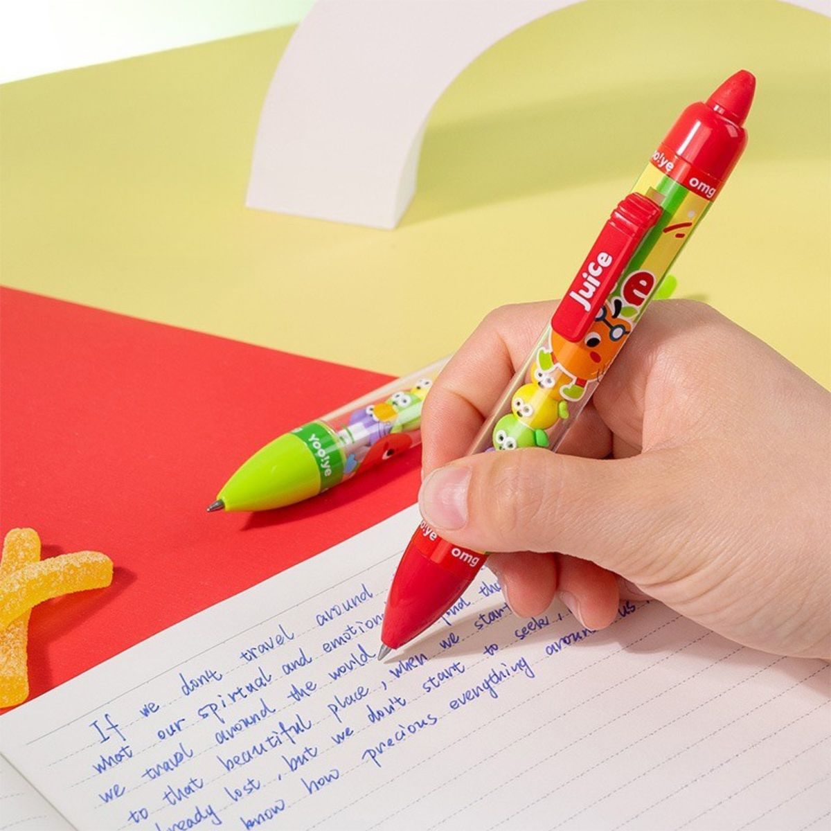 Blue Color Ink Erasable Gel Pen - Tinyminymo