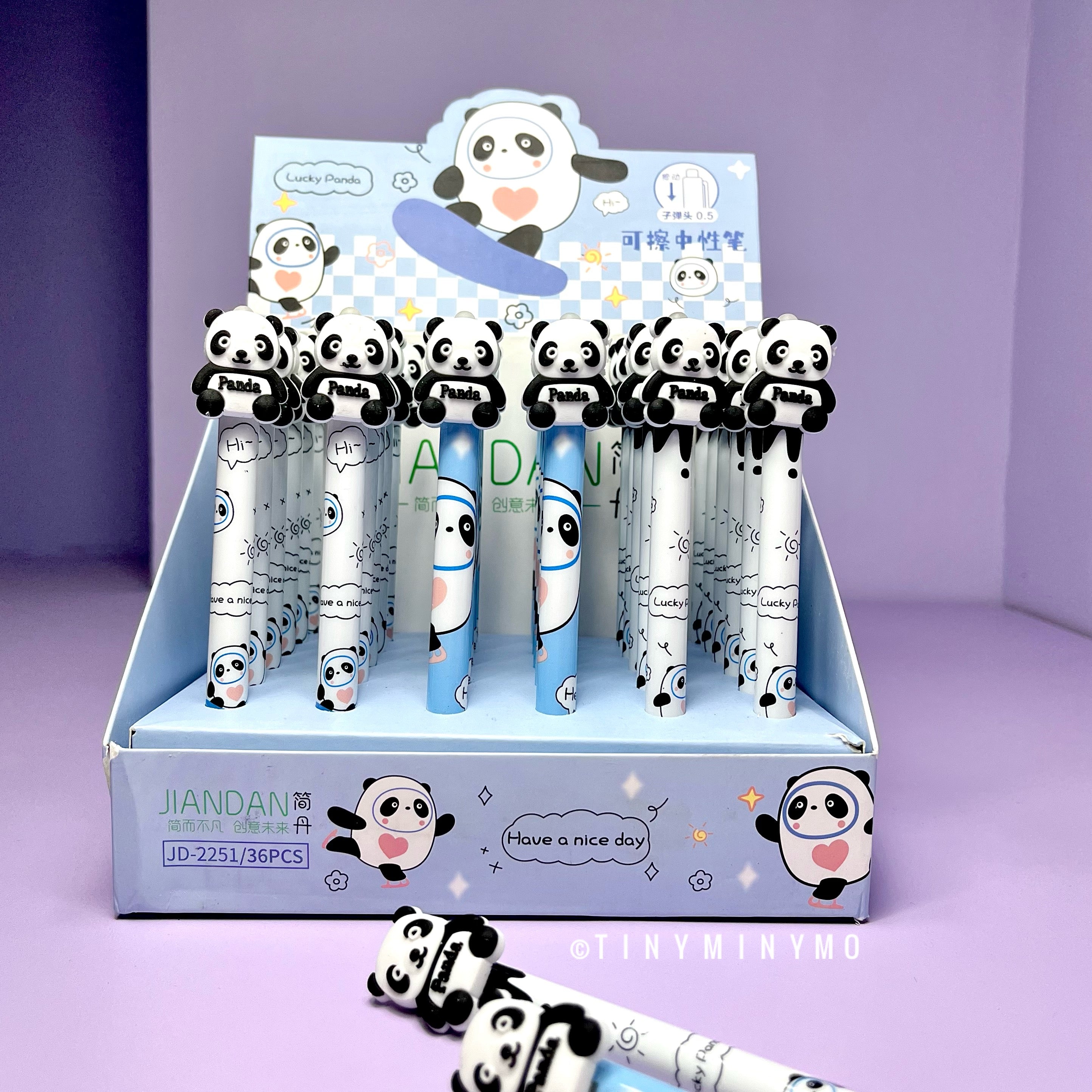 Erasable Panda Gel Pen