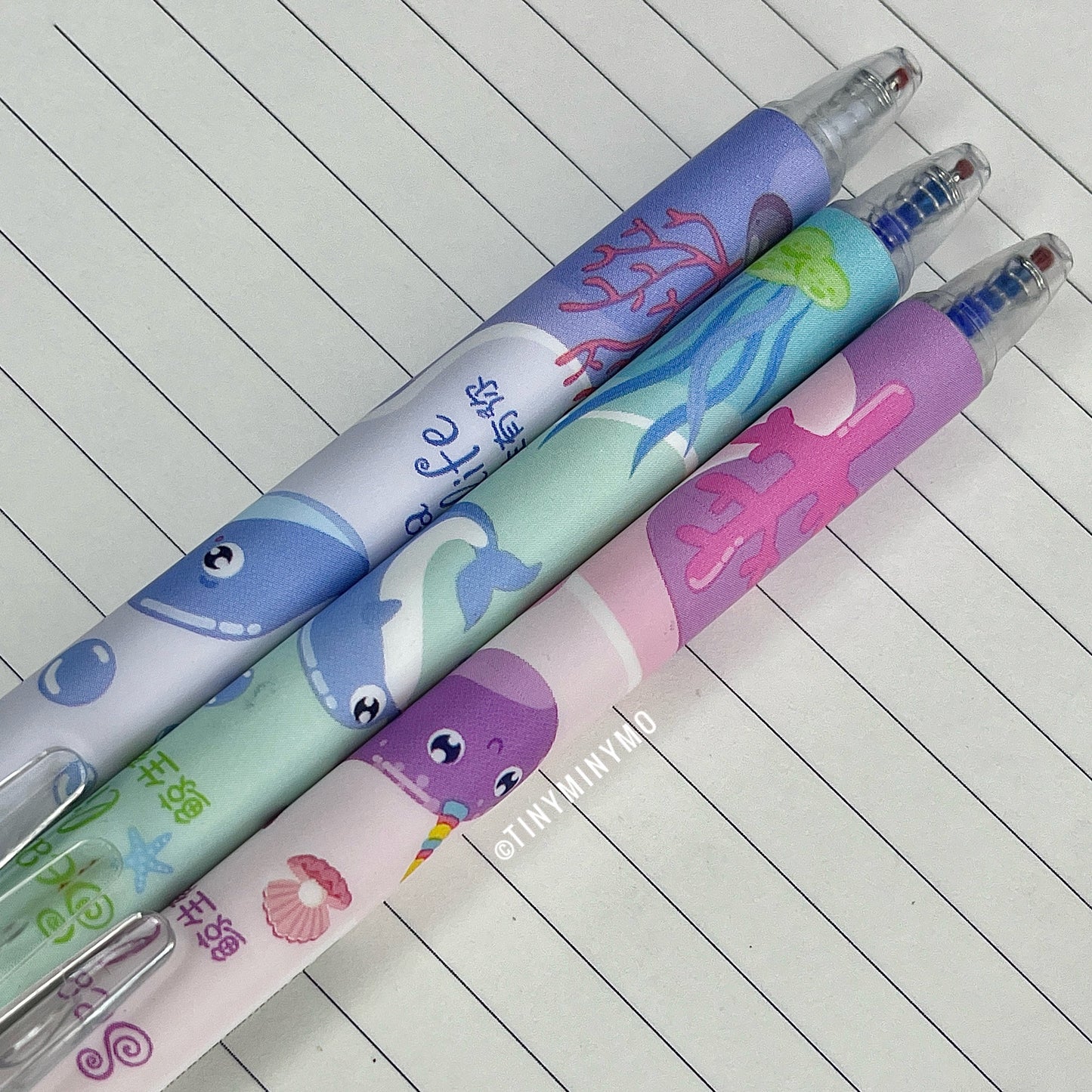 Erasable Sea Life Gel Pen - Tinyminymo