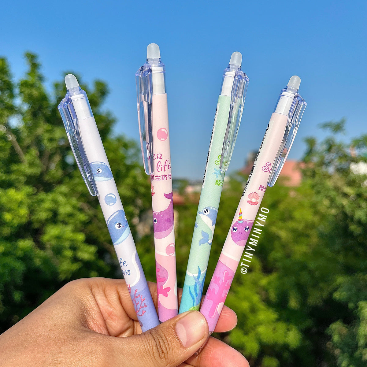 Erasable Sea Life Gel Pen - Tinyminymo