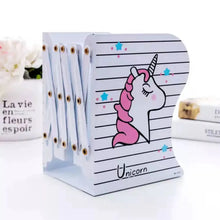 Load image into Gallery viewer, White Color Unicorn themed Book Holder - Tinyminymo
