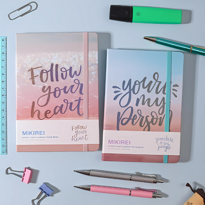 Two Expression Notebooks with Motivational Quotes - Tinyminymo