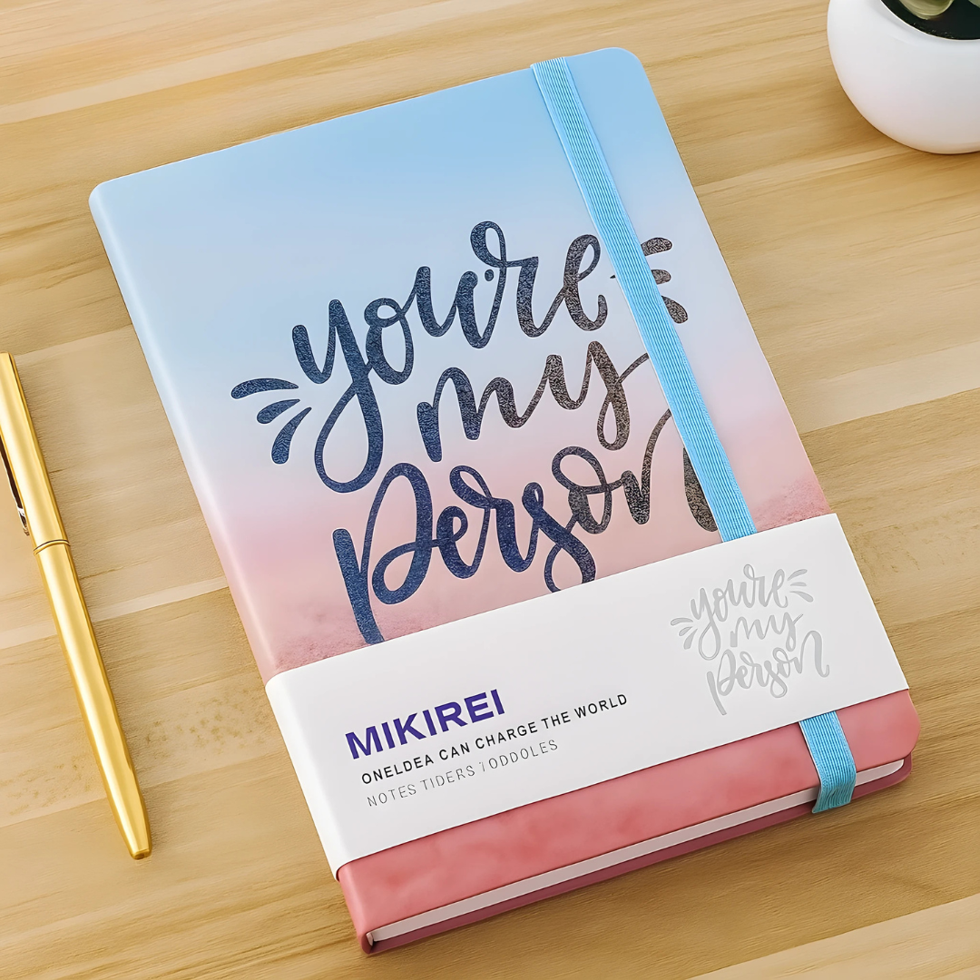 Expression Notebook with "You're my Person" Quote - Tinyminymo