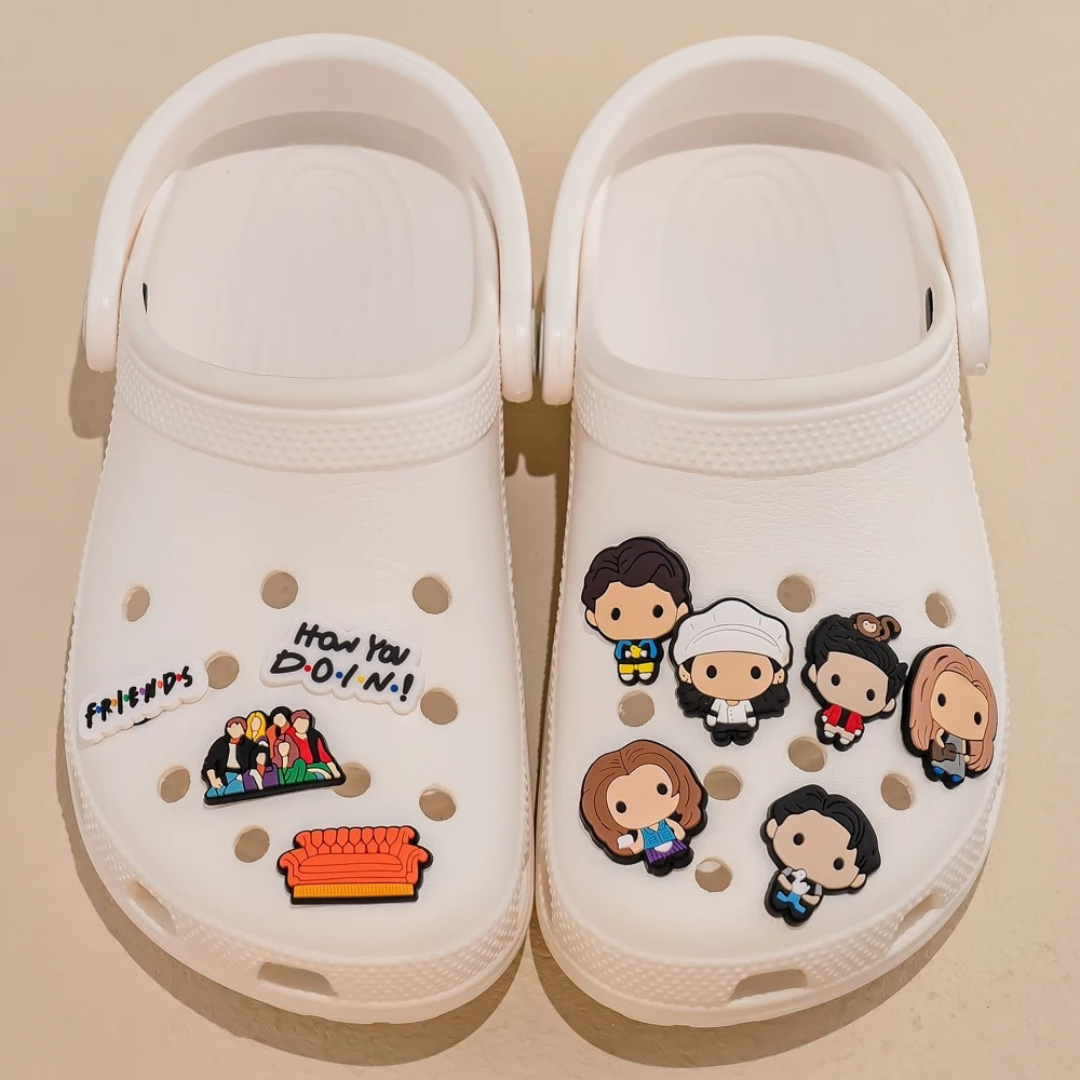 F.R.I.E.N.D.S Crocs Decoration - Set of 4 - Tinyminymo