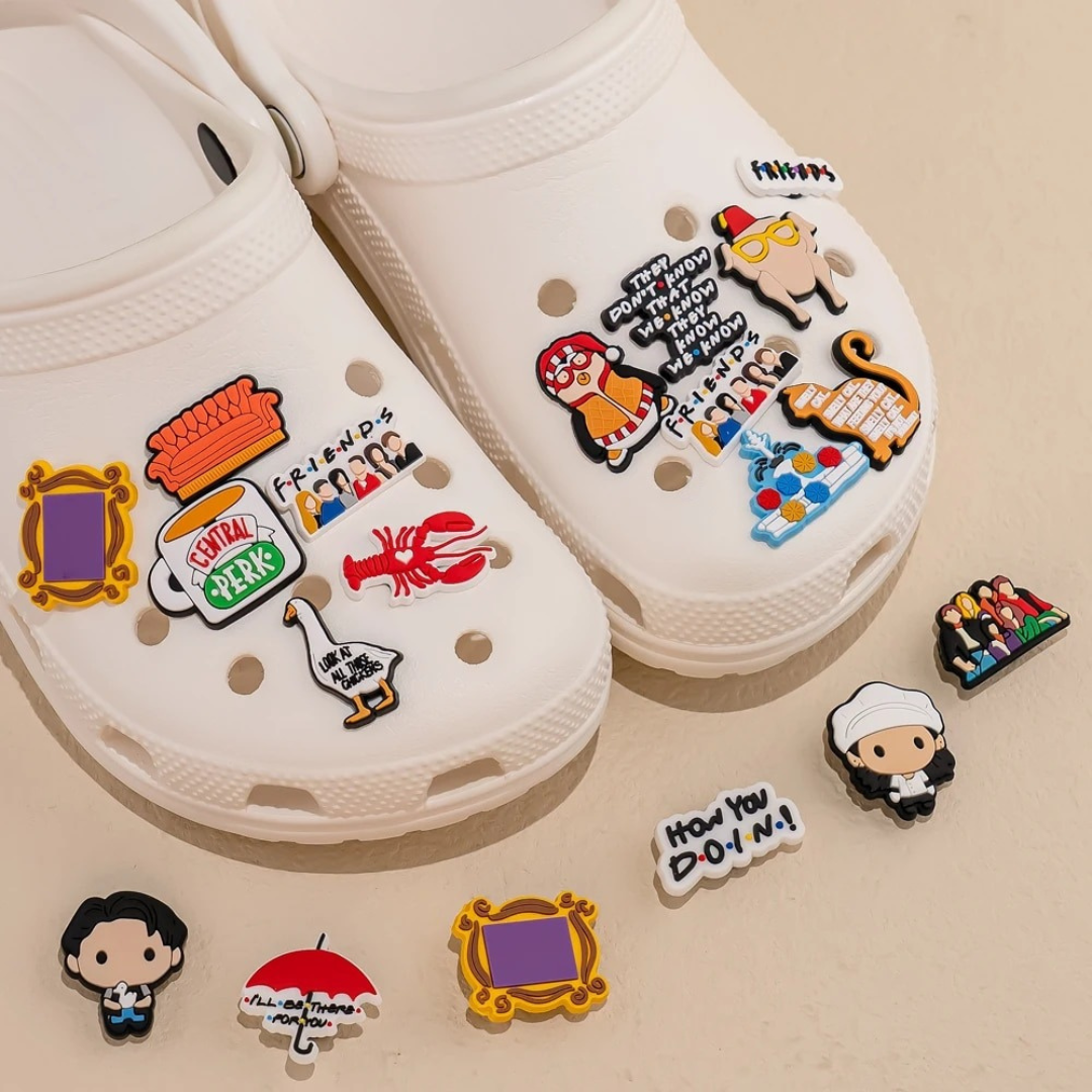 F.R.I.E.N.D.S Crocs Decoration - Set of 4 - Tinyminymo