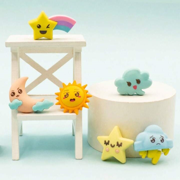 Fantastic Weather Eraser - Set of 6 - Tinyminymo