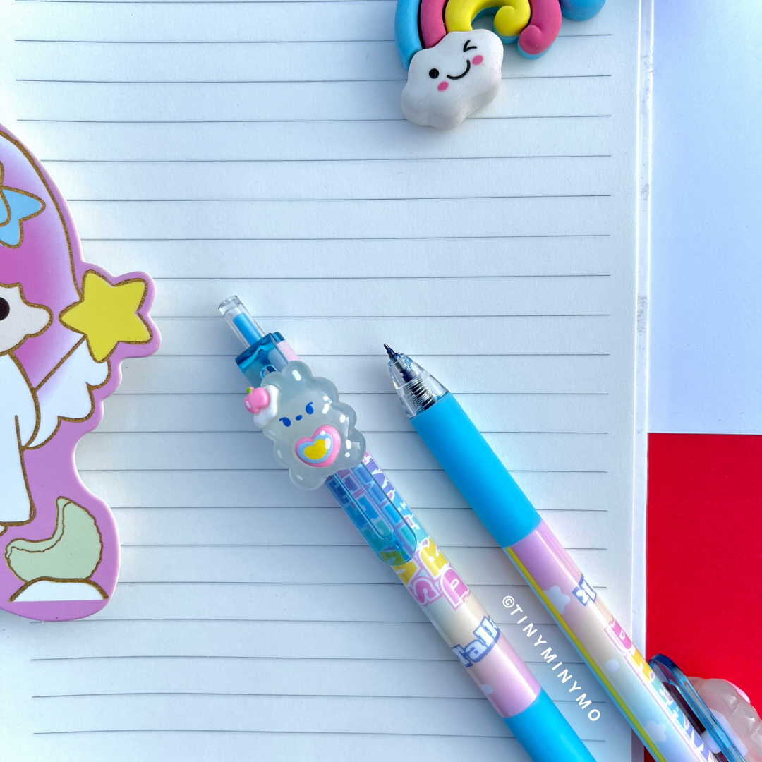 Two Blue Bear Fantasy Gel Pens - Tinyminymo
