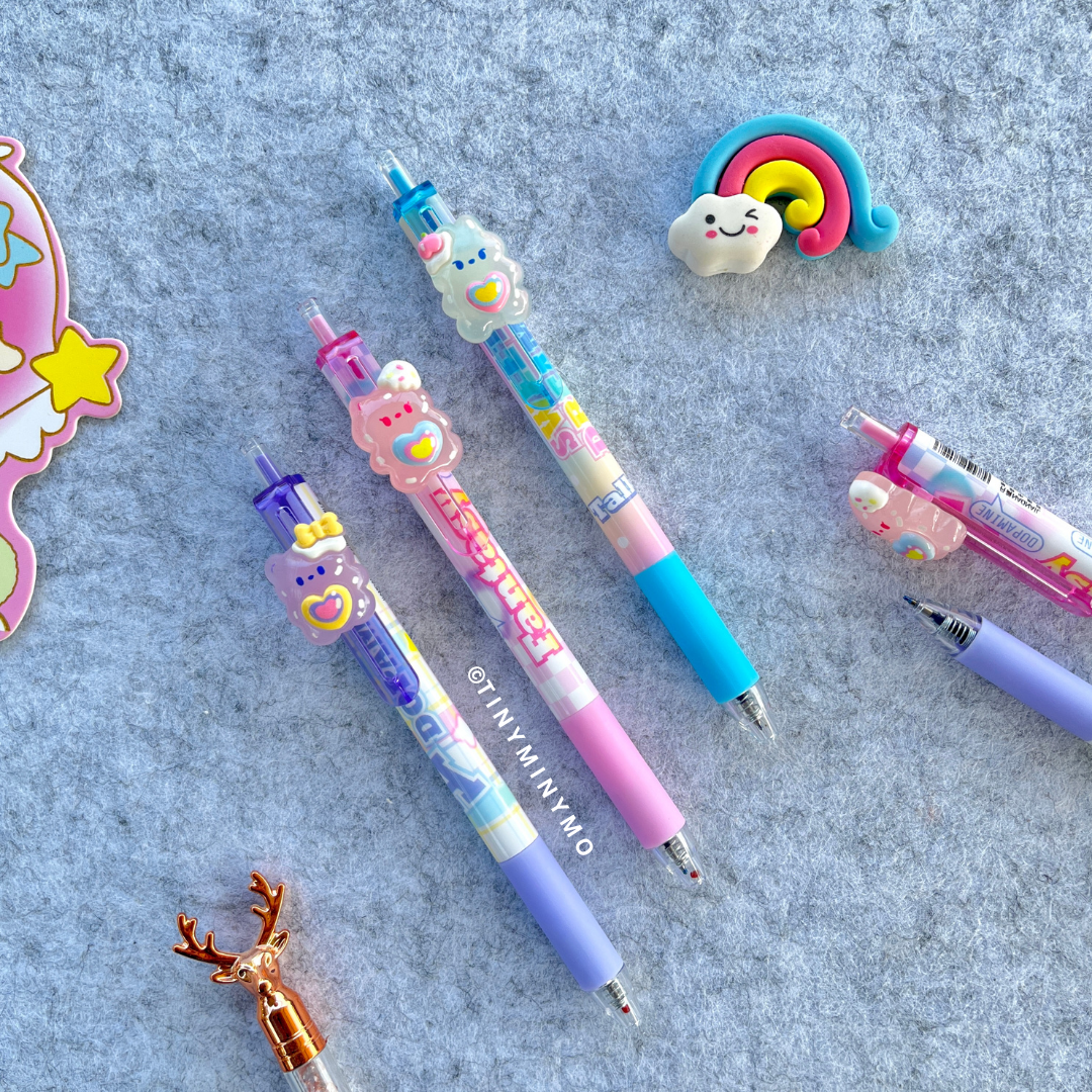 Three Variants of Pens in Bear Designs - Tinyminymo