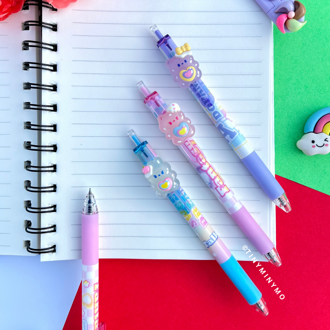 Colorful Pens in Bear Designs - Tinyminymo