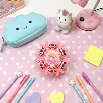 Pink Stitch Spinner Highlighter - Tinyminymo