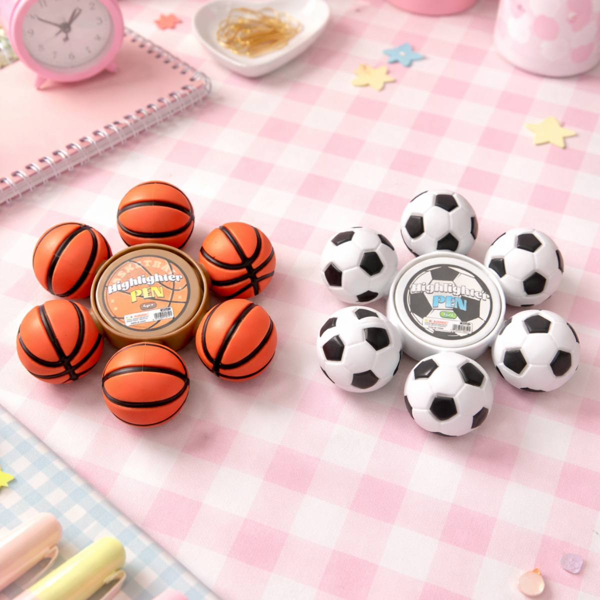 Two Different Designs of Spinner Highlighters - Tinyminymo