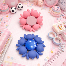 Load image into Gallery viewer, Pink and Blue Stitch Spinner Highlighters - Tinyminymo
