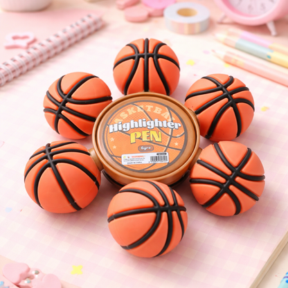 Basketball Spinner Highlighter - Tinyminymo