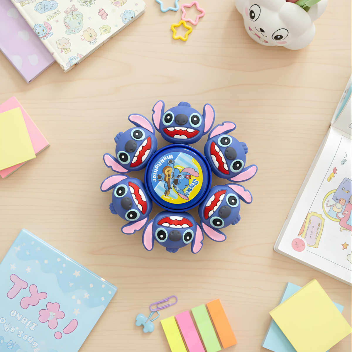 Blue Stitch Spinner Highlighter - Tinyminymo