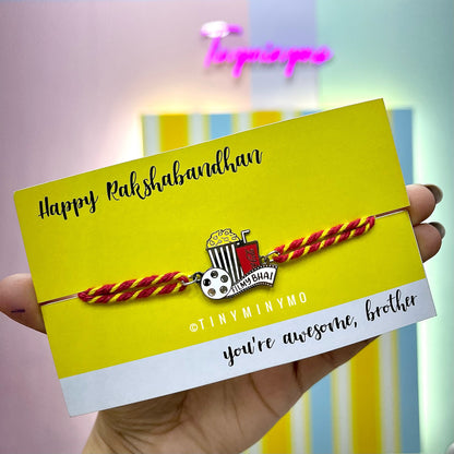 Filmy Bhai Metal Rakhi - Tinyminymo