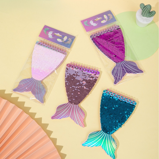 Variants of Mermaid Tail Design Notepad - Tinyminymo