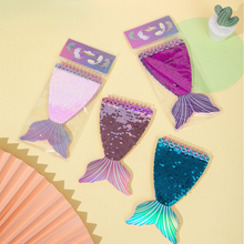 Load image into Gallery viewer, Variants of Mermaid Tail Design Notepad - Tinyminymo
