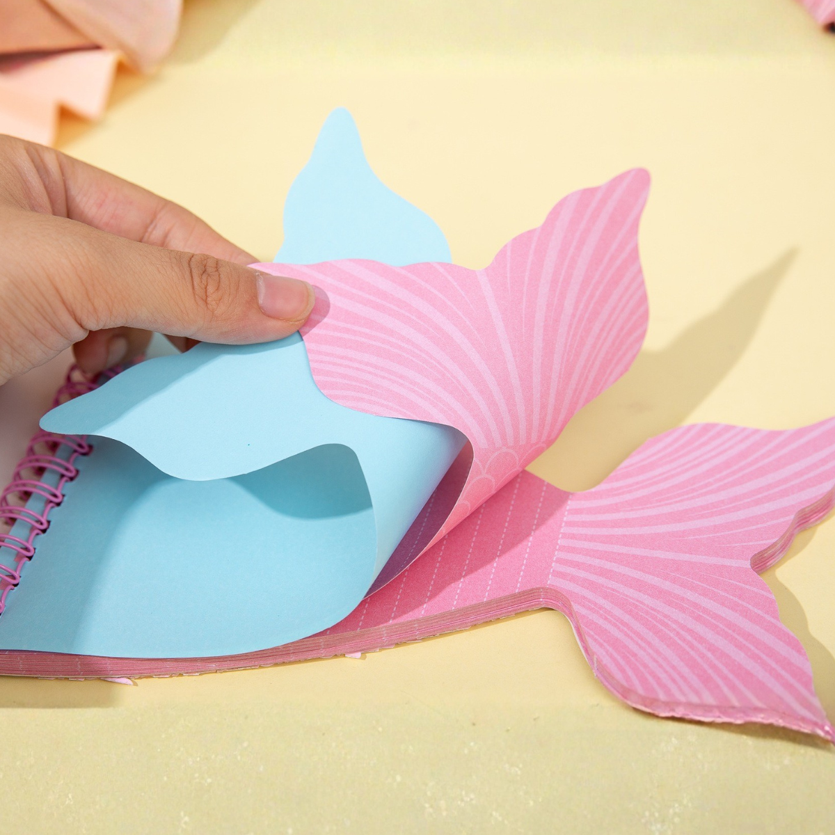 Pink Pages of Fish Notepad - Tinyminymo