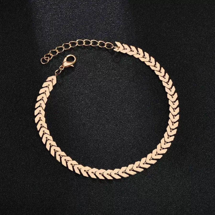 Gold Chain Anklet - Tinyminymo