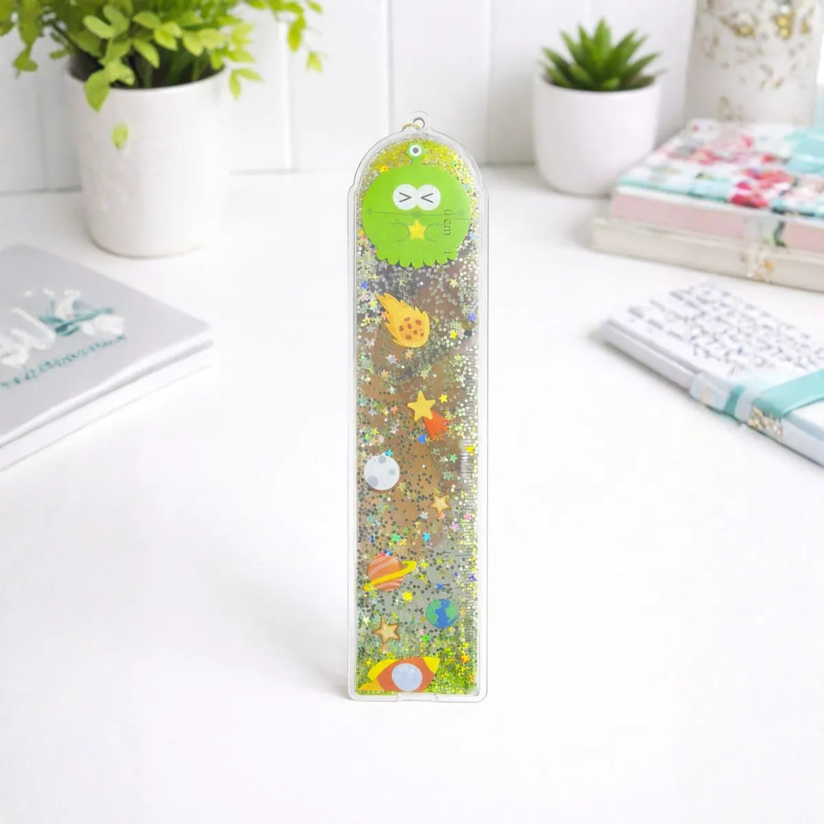 Glitter Water Flexi Ruler - Tinyminymo
