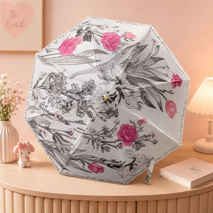 Pink Floral Umbrella - Tinyminymo