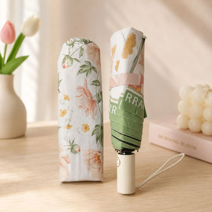 Peach Floral Umbrella - Tinyminymo