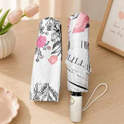 Pink Floral Umbrella - Tinyminymo
