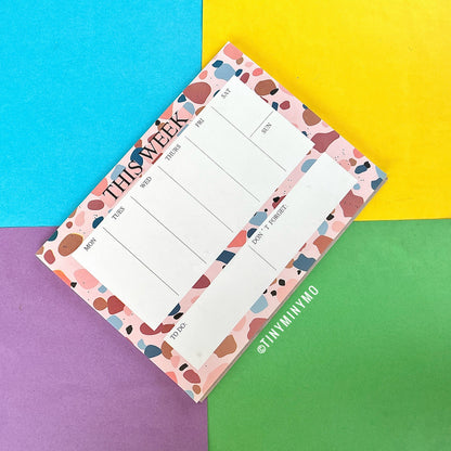 Floral Weekly Planner - Tinyminymo