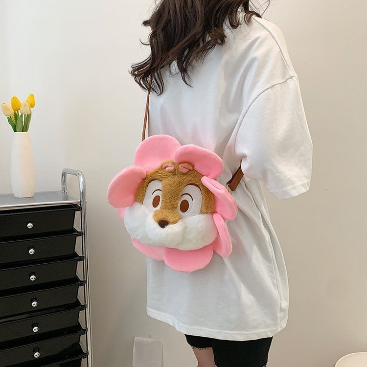 Flower Cartoon Face Sling Bag - Tinyminymo