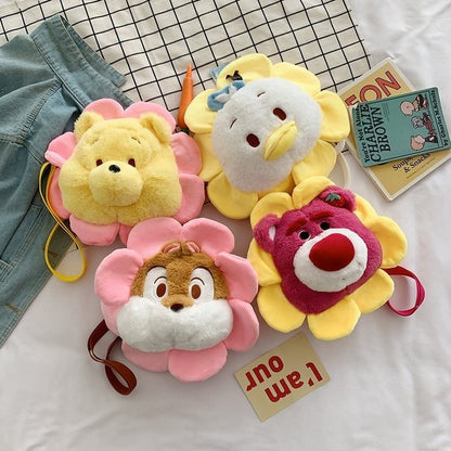 Flower Cartoon Face Sling Bag - Tinyminymo