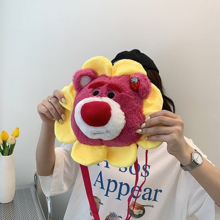 Flower Cartoon Face Sling Bag - Tinyminymo