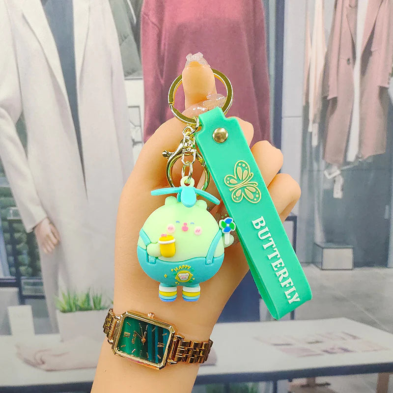 Flying Bear 3D Keychain - Tinyminymo