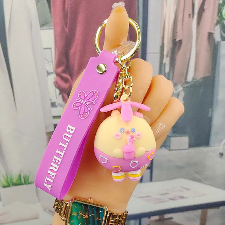 Flying Bear 3D Keychain - Tinyminymo