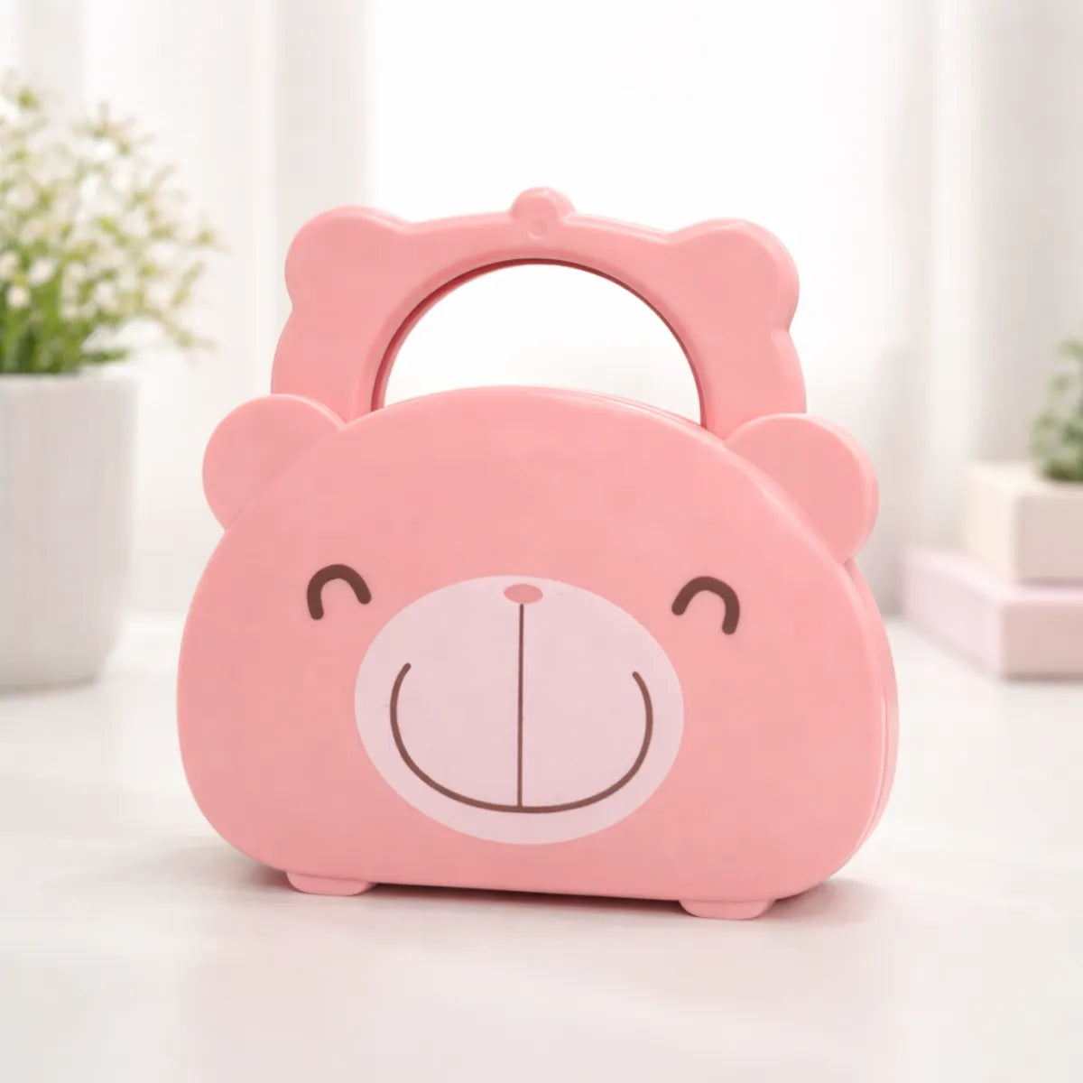 Pink Bear Foldable Phone Stand - Tinyminymo