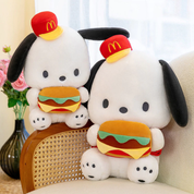 Two Foodie Pochacco Soft Toys - Tinyminymo