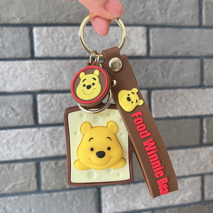 Foodie Pooh 3D Keychain - Tinyminymo