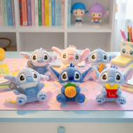 Collection of Foodie Stitch Plush Keychain - Tinyminymo
