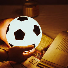 Load image into Gallery viewer, Football Silicone Touch Lamp - Tinyminymo
