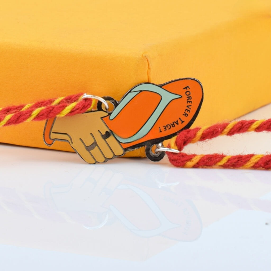 Forever Target Metal Rakhi - Tinyminymo