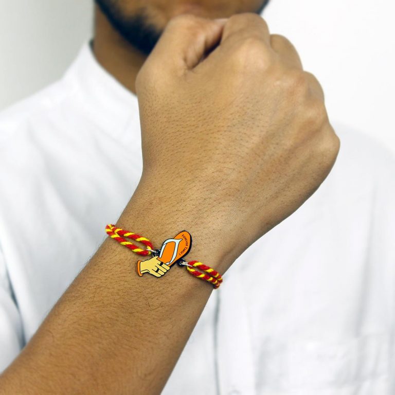 Forever Target Metal Rakhi - Tinyminymo