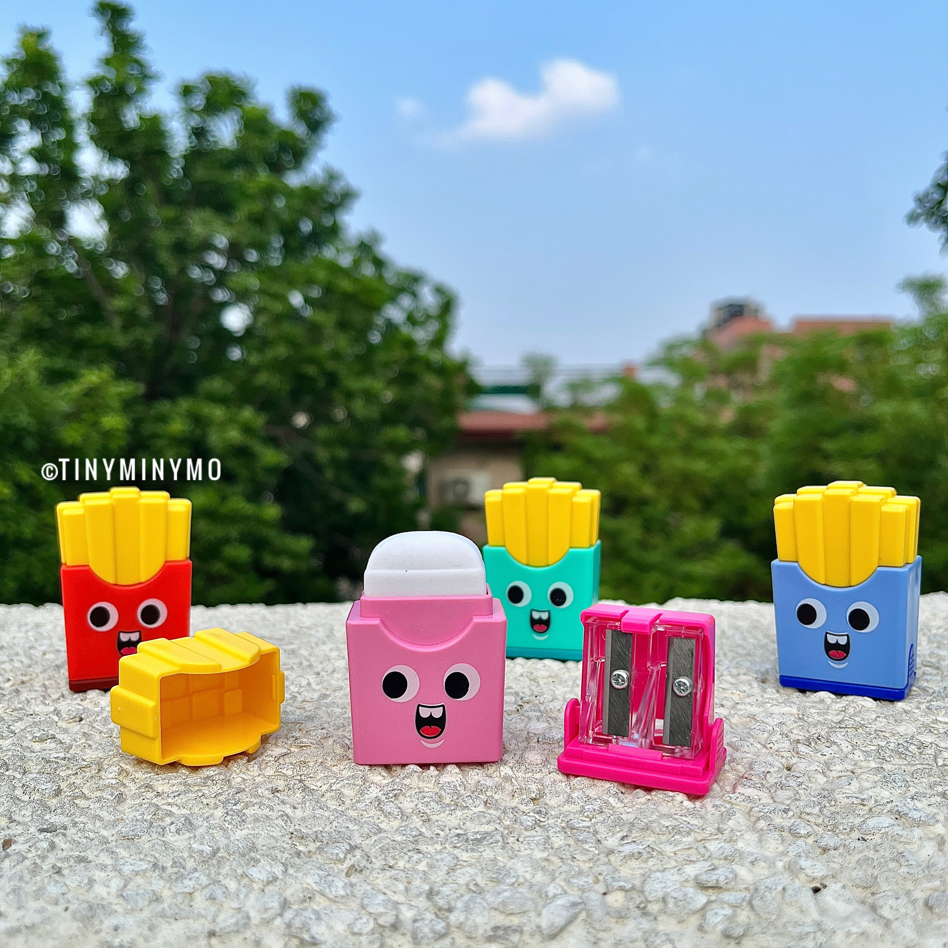 French Fries Sharpener cum Eraser - Tinyminymo