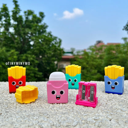 French Fries Sharpener cum Eraser - Tinyminymo