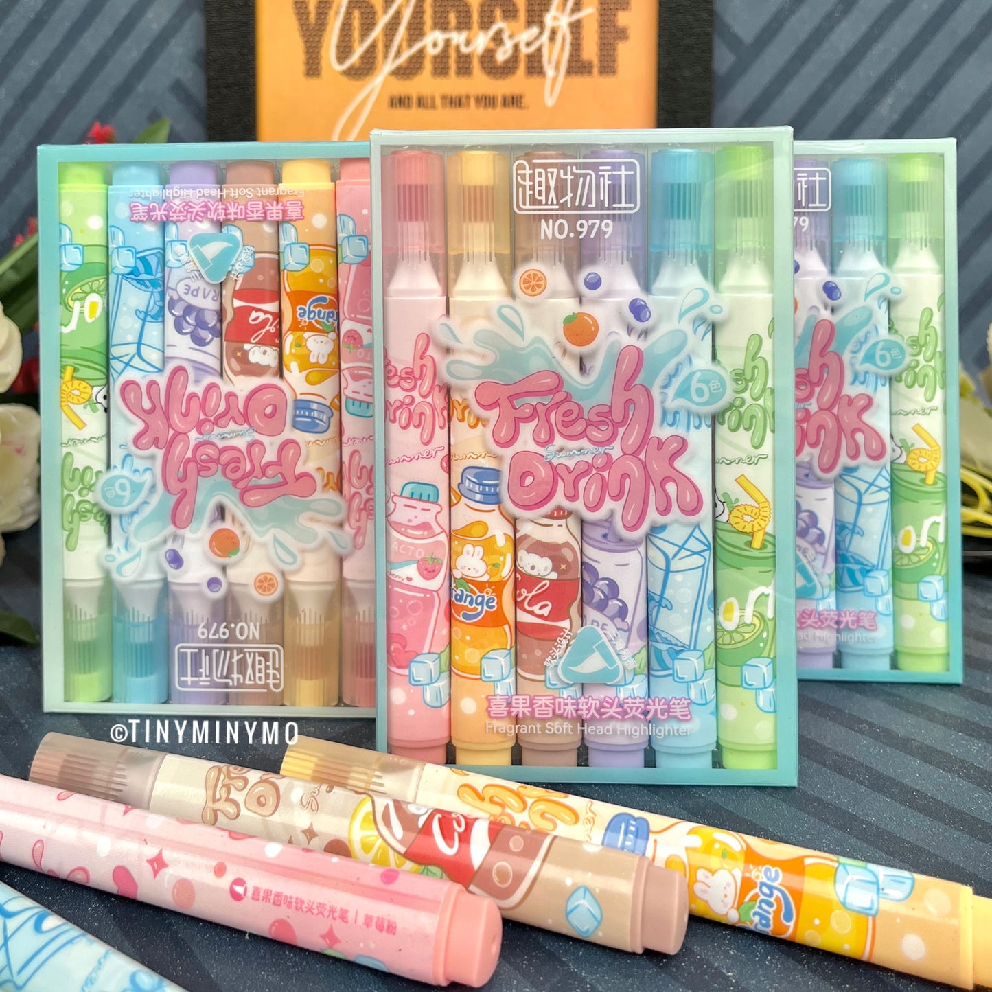 Fresh Drink Highlighter Set - Tinyminymo