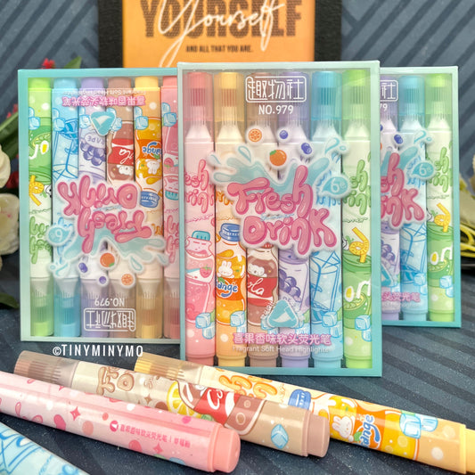 Fresh Drink Highlighter Set - Tinyminymo