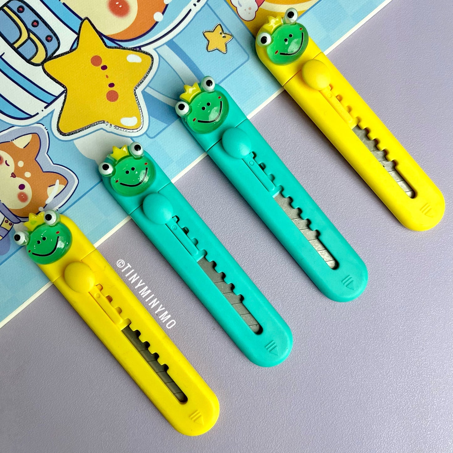 Frog Charm Paper Cutter - Tinyminymo